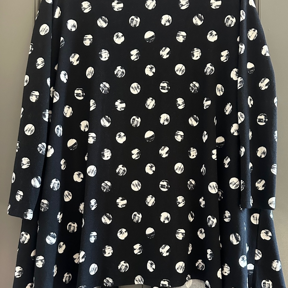 LuLaRoe Black and White Polka Dot Jacket
